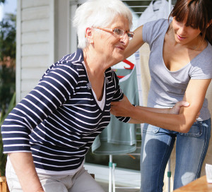 Senior,Woman,With,Home,Help