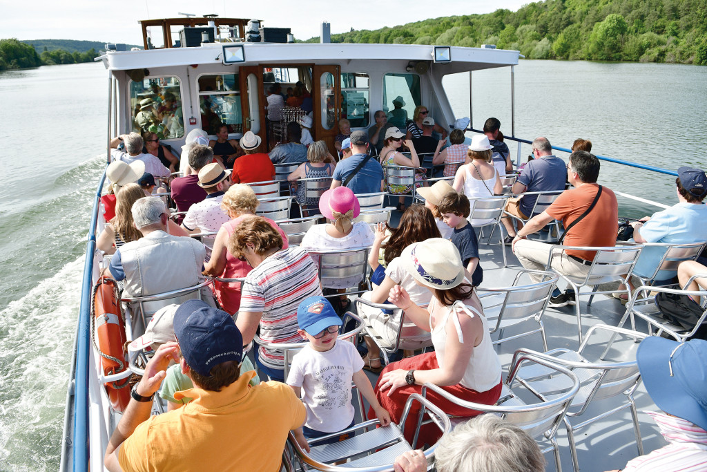 SNA Office de Tourisme Croisières Impressionnistes Seine 26 mai 2024 Animation 150 ans Impressionnisme