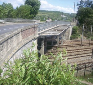 CD27 Département de l_Eure Chantier Travaux Pont SNCF Saint-Marcel