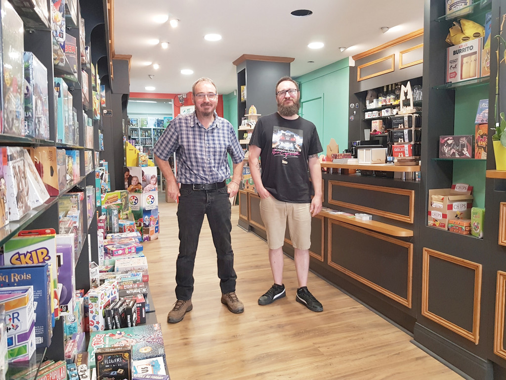 En Ville Déménagement Au Coin du Dé Magasin de Jeux Café Ludique Rue Carnot