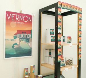 Office de Tourisme Vente Affiche Vernon MOVI Souvenir