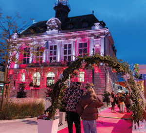 Grand Angle Marché de Noël Vernon Scintille 2024