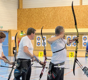 Sports La Compagnie d'Arc de Vernon Tir à l'Arc Championnats en Salle Novembre 2024