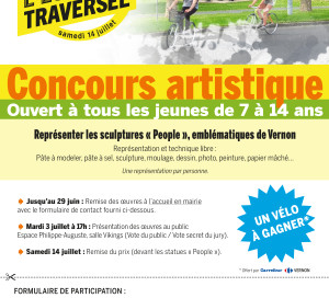 Concours artistique People Olivier Gerval Tour de France Vernon