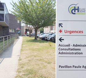 CH Eure Seine Hôîtal Modification Accueil Urgences été 2022