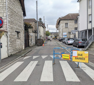 Infotravaux Enfouissement Réseaux Rue du Grévarin