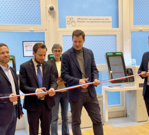 Inauguration Nouveau Bureau de Poste Place d_Evreux Travaux Service Public